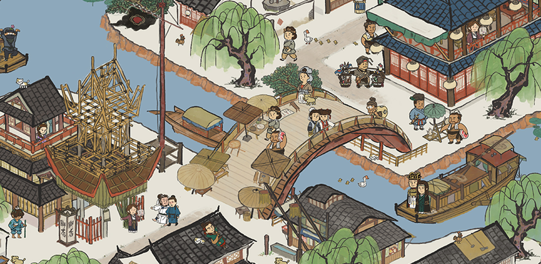 《江南百景图》游戏画面